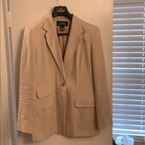 Lauren linen blazer (lined)